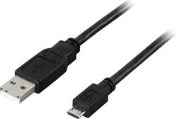 Deltaco USB Cable - 1 m - A-micro B unter Deltaco