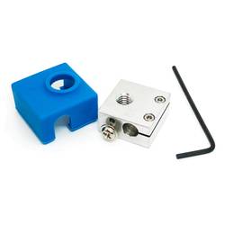 Micro Swiss Heater Block Upgrade with Silicone Sock for CR10 - Ender 2 - Ender 3 - ANET A8 Printers MK7- MK8- MK9 Hotend unter Micro Swiss